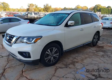 2017 Nissan Pathfinder Sl from USA, damaged, VIN 5N1DR2MN6HC631334